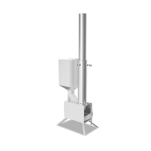 Chauffe-eau à granulés de bois sans fumée, chauffe-eau à granulés de haute qualité, poêle à granulés de bois en acier inoxydable - Product Image 2