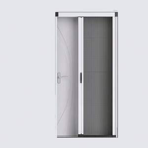 Puerta moderna <span class=keywords><strong>de</strong></span> <span class=keywords><strong>mosquitera</strong></span> retráctil antimosquitos con <span class=keywords><strong>marco</strong></span> <span class=keywords><strong>de</strong></span> aleación <span class=keywords><strong>de</strong></span> <span class=keywords><strong>aluminio</strong></span>, ventana <span class=keywords><strong>de</strong></span> pantalla plegable deslizante - Product Image 1