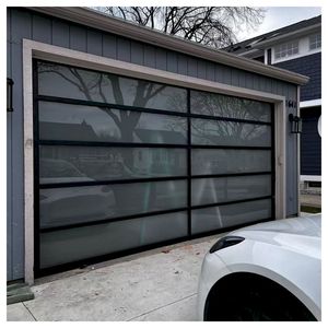 <span class=keywords><strong>Porte</strong></span> <span class=keywords><strong>de</strong></span> <span class=keywords><strong>garage</strong></span> coulissante moderne, <span class=keywords><strong>porte</strong></span> sectionnelle intelligente automatique <span class=keywords><strong>en</strong></span> alliage d'<span class=keywords><strong>aluminium</strong></span> transparente, pour <span class=keywords><strong>garage</strong></span> résidentiel - Product Image 4