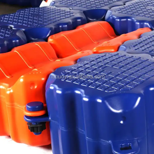 Plataformas flotantes de plástico PE de alta resistencia con pistón para puertos costeros e instalaciones en alta mar - Product Image 5