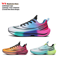 Chaussures de course en tricot dégradé, légères et amorties, fournisseur en gros