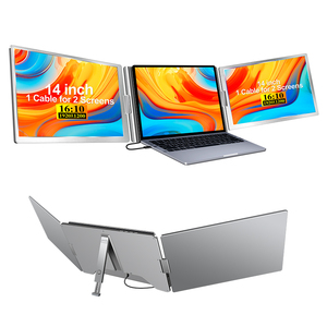 Produit breveté 14 pouces un câble pour les extensions d'écran d'ordinateur portable à double moniteur portable prenant en charge M1/M2/M3 <span class=keywords><strong>Mac</strong></span>/win Mobile <span class=keywords><strong>Workstation</strong></span> - Product Image 1