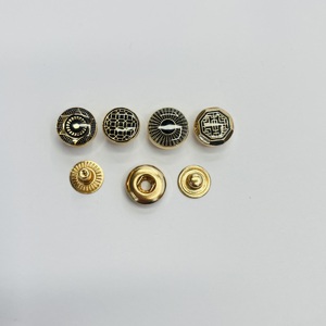 Oem biểu tượng tùy chỉnh kim loại Snap Nút Hợp kim kẽm nhấn nút với Shank phong cách cho hồi giáo thobe Hàng may mặc mạ kỹ thuật - Product Image 6