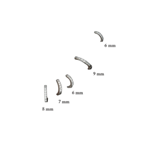 Eleganti Orecchini a Cerchio con Diamanti 6 7 8 9 mm, Taglio Brillante Rotondo, Stile Classico, Gioielli da Donna per Uso Quotidiano - Product Image 1