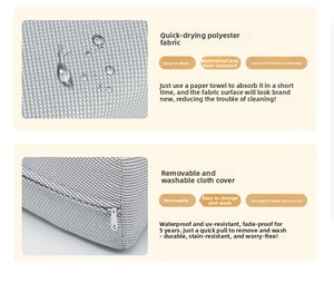Ensemble <span class=keywords><strong>de</strong></span> meubles <span class=keywords><strong>de</strong></span> jardin imperméables d'extérieur, coussins doux à séchage rapide, alliage d'aluminium léger haute résistance, pour <span class=keywords><strong>balcon</strong></span>, terrasse, parc - Product Image 6