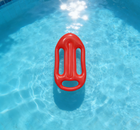 Plateforme flottante gonflable multifonctionnelle, radeau de sauvetage pour piscine et activités aquatiques