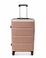 Maleta de Cabina con Ruedas y Cierre de 20 Pulgadas, Fabricada en ABS, Personalizable, Directo de Fábrica