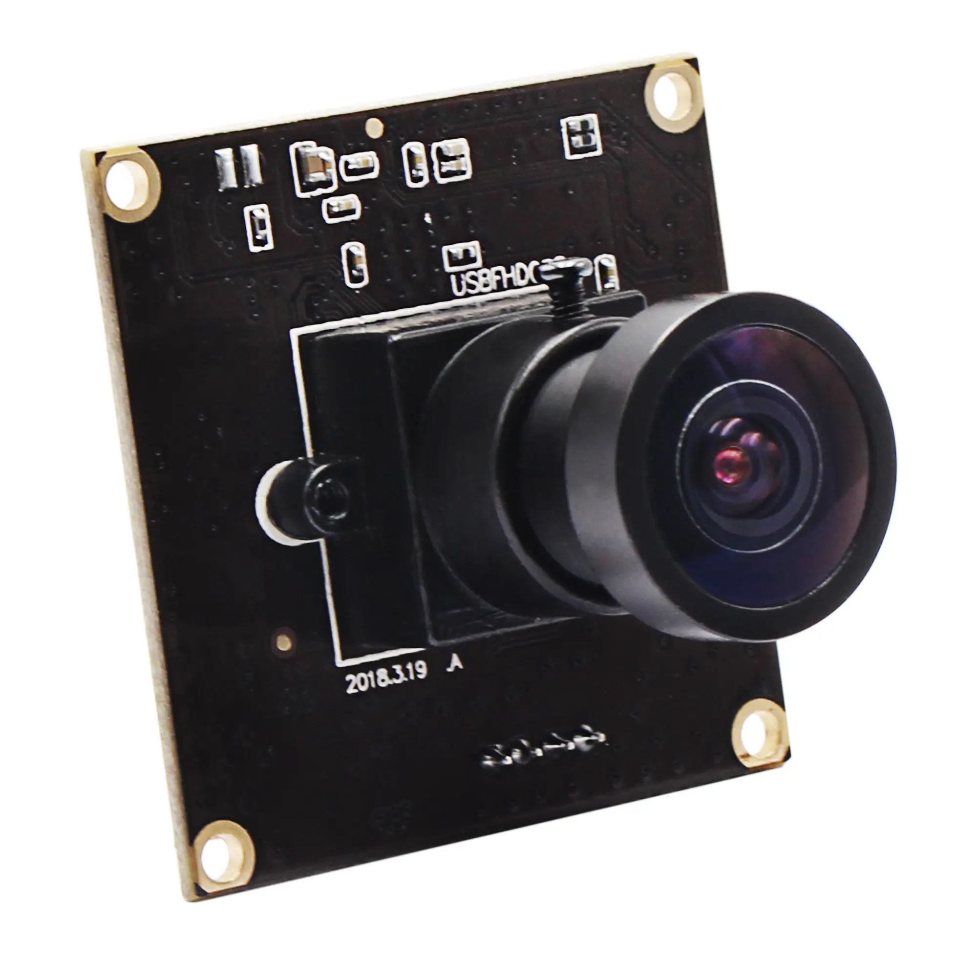 ELP 광각 260fps USB 웹캠 2MP 풀 HD CMOS OV4689 센서 미니 1080P 60fps 카메라 모듈 2.9mm 렌즈