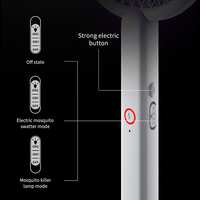 Lampe anti-moustiques USB 2-en-1 : Piège à inhalation LED électrique et tapette à moustiques photocatalytique pour usage domestique