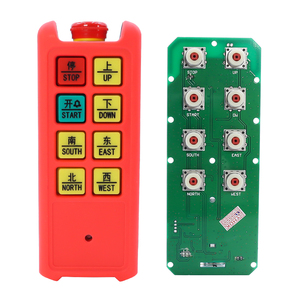 Control Remoto Inalámbrico Industrial de Alta Calidad y Eficiencia Energética de 6 Canales y Velocidad Única - Product Image 1