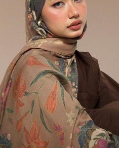 Tùy Chỉnh Bandana Khăn Choàng Bán Buôn Người Phụ Nữ Hồi Giáo Khăn Choàng Thời Trang <span class=keywords><strong>Hijab</strong></span> Dân tộc Bandanas Chiếc Khăn Hồi Giáo Thời Trang Phương Pháp In <span class=keywords><strong>Hijab</strong></span> - Product Image 5