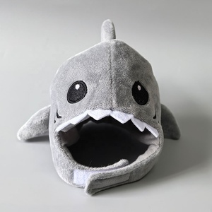 Couvre-tête amusant en forme <span class=keywords><strong>de</strong></span> requin, super mignon, pour cosplay, léger, idéal pour les fêtes, les séances photo et les événements festifs - Product Image 5