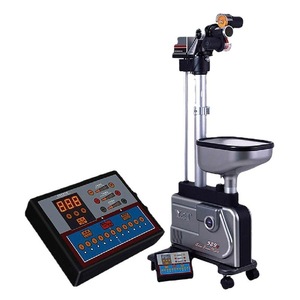 Machine de service de tennis de table V-989E sur pied, automatique, 30-80 balles par minute, 9 angles réglables, équipement d'entraînement - Product Image 5