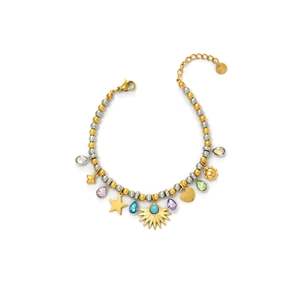 E395-B260-0417G Fashion <b>Beaded</b> <b>Bracelet</b> - Product Image 1
