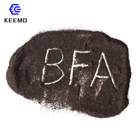 Poudre d'alumine réfractaire Keemo BFA, alumine fondue brune, propriétés chimiques stables, abrasif de haute technologie, haute densité apparente, USA