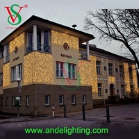 Guirlandes lumineuses à LED blanches chaudes pour décorations extérieures