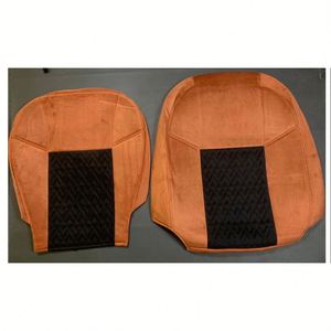 Nouveaux accessoires de décoration intérieure pour voiture 2024, coussin de siège de voiture en polyester, ensemble complet, version luxe 9D, cuir sport, 10 pièces - Product Image 4