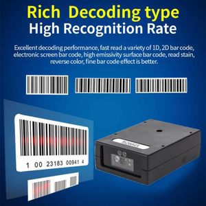 EVAWGIB Módulo de Escáner de Código de Barras 2D Integrado Mini USB de Montaje Fijo Sensor CMOS 500 Escaneos/Sec RS232/TTL/USB Interfaces SDK Disponible - Product Image 3