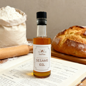 Vàng Nướng Dầu Mè 180Ml Cao Cấp Hàn Quốc Tự Nhiên Tinh Khiết Không Biến Đổi Gen Dầu Cho Xào Hàn Quốc Bbq & Khỏe Mạnh Châu Á Nấu Ăn - Product Image 1