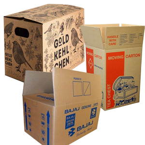 Carton 32/44 ECT 3/5 Ply Color Printed Corrugated Packaging Shipping Mailing Carton Boxes
