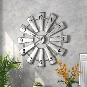 Horloge Murale 2021 Reloj De parred数字北欧Orologio Da Parete静音银色简约壁钟墙面装饰