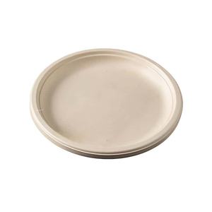 Assiette jetable compostable et écologique <span class=keywords><strong>en</strong></span> bagasse <span class=keywords><strong>de</strong></span> canne à sucre <span class=keywords><strong>de</strong></span> 6 pouces pour apéritifs et service - Product Image 5