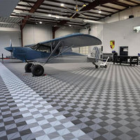 Luxus-Vinyl Neues Modell ohne Spritzguss-Punkt PP Garagen-/Werkstatt-/Lagerhallen-Bodenfliesen, PVC-Bodenfliesen für Garagen
