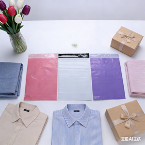 Sobres de Polipropileno Blancos de 3mil, Impermeables y Resistentes a Desgarros, para Envíos Postales, Postales y Folletos - Bolsas de Correo Autosellables Duraderas al por Mayor - Product Image 1