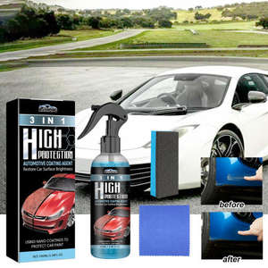 Agent de revêtement trois-en-un bleu Rayhong pour peinture automobile, efficace pour l'élimination des taches d'huile, le polissage, la protection et la réparation des rayures - Product Image 2