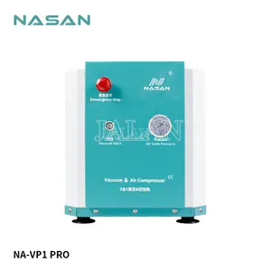 NASAN NA-VP1 PRO 2 in1マシン真空ポンプと携帯電話用エアコンプレッサーLCD修理ラミネートバブルリムーバーマシン