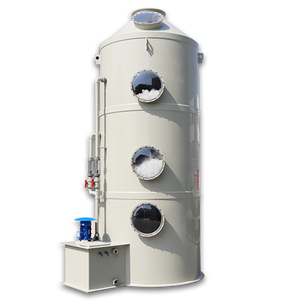 Torre de Purificación de H2S, Sistema de Limpieza de Depurador de Laboratorio Húmedo, Depurador de Ácido, Sistema de Control de Contaminación del Aire, Depurador de Gases Ácidos - Product Image 1