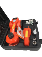 Cric hydraulique électrique portable 3-en-1 personnalisable ALIOT EHJE-5T 2025 – Outil de levage de voiture 12V en aluminium avec pompe à air – Vente chaude
