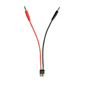 Spedizione DDP: Connettore a T Maschio e Femmina Amass AM1015 con Cavo in Silicone a Y da 12CM 14AWG per Aeromobili Telecomandati - Product Image 4