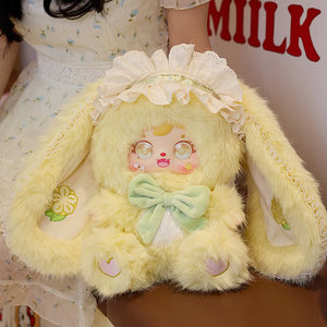 Tre coniglietti fata soffici e morbidi, bambola di peluche grande 680%, blind box, giocattolo trendy, regalo di compleanno per ragazze - Product Image 4