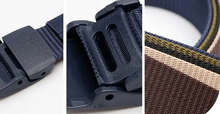 Biểu Tượng Tùy Chỉnh Nylon Belt Với Nhựa Khóa 38Mm Thiết Bị Chiến Thuật Nhiệm Vụ Tùy Chỉnh Chuyên Nghiệp Vải Nylon Vành Đai