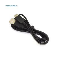 Kabel Pengisi Daya USB untuk Nintendo GBM, Adaptor Pengisi Daya untuk Konsol Game Boy Micro, Kabel Charger 1.2m