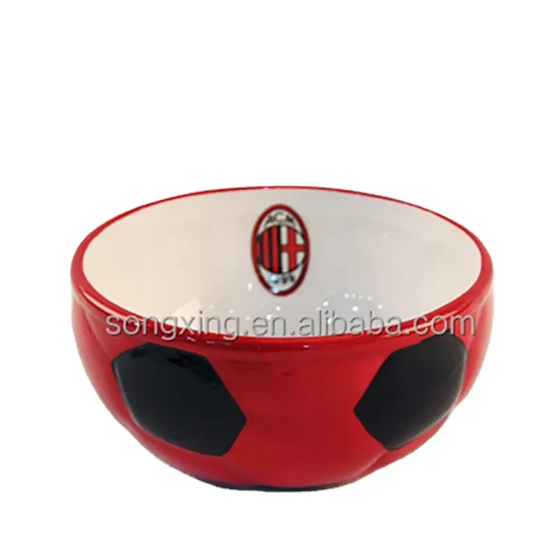new products Spain Barcelona soccer ceramic bowl