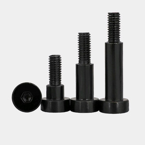 Thép carbon lớp <span class=keywords><strong>8.8</strong></span> 10.9 12.9 Hex ổ cắm hình trụ đầu vai bu lông đen kẽm mạ M2.5 M3 M4 M5 M6 Vai vít - Product Image 2