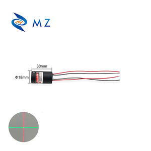 Venta caliente compacto Mini D18mm 520nm 635nm 10MW 3V máquina de grado Industrial doble longitud de onda verde <span class=keywords><strong>Cruz</strong></span> <span class=keywords><strong>Roja</strong></span> Módulo de diodo láser - Product Image 2