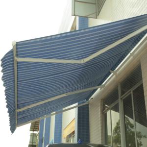 Toldo Retráctil de PVC para Jardín <span class=keywords><strong>Toscana</strong></span> de 6 m, Resistente, Motorizado, de Aleación de Aluminio, Pérgola Blanca con Cubierta Completa, Resistente al Viento, para Exteriores - Product Image 2