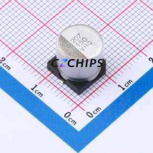 Condensateur électrolytique hybride solide-liquide en aluminium SMD HHXC350ARA151MJA0G, D10xL10.5mm 150uF 20% 35V 2A-100kHz - Product Image 1