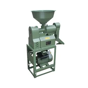 Hot sale home use small single rice mill with electric motor in India with low cost
