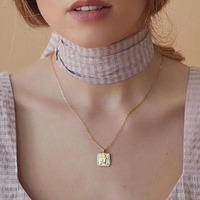 Joolim Jewelry-collar con colgante de Ángel chapado en oro de 18K, joyería de acero inoxidable al por mayor