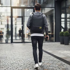 Mochila para Portátil Personalizada OEM, Poliéster 1680D Resistente al Agua, para Negocios y Escuela, Fabricante - Product Image 6