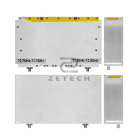 Module VCO double canal 50W 10000-13000MHz à faible bruit de phase, balayage linéaire, RS485 pour évaluation en laboratoire