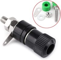 Connecteur de montage Jack banane JS-910B 4 mm, borne d'amplificateur, prise femelle pour connecteurs banane 4 mm