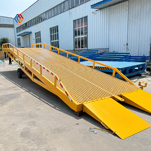 OEM ODM 6t 8t 10t 12t 15t Manual Mobile kontainer halaman Ramp listrik Forklift seluler kontainer Memuat Ramp - Product Image 4