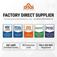 Gel de Apoyo para Articulaciones de Perros de Marca Privada OEM, Glucosamina y Condroitina, Fácil de Mezclar para Comedores Exigentes, Movilidad, Venta al por Mayor Personalizada