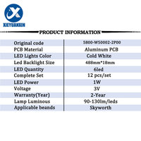 Bandes de rétro-éclairage LED pour Skyworth 50 pouces, réparation de bandes de LED TV, rétro-éclairage 50X5 50X3LED 50E6100 50UH5500