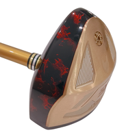 Tête de club de golf en titane pour débutants et seniors, idéale pour l'entraînement et les loisirs en parc ou sur un terrain de golf.